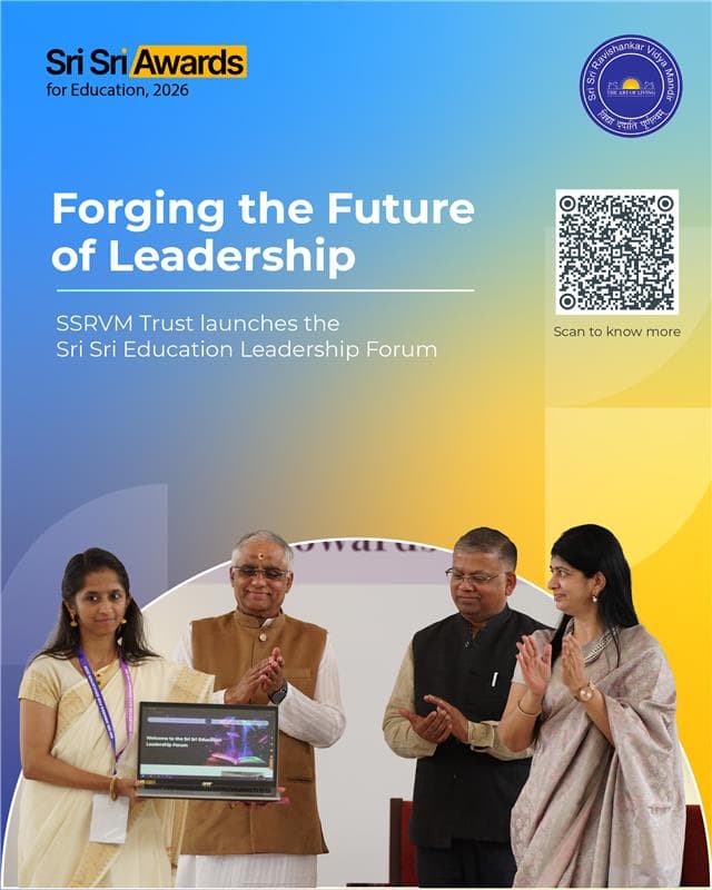 Sri Sri Education Leadership Forum